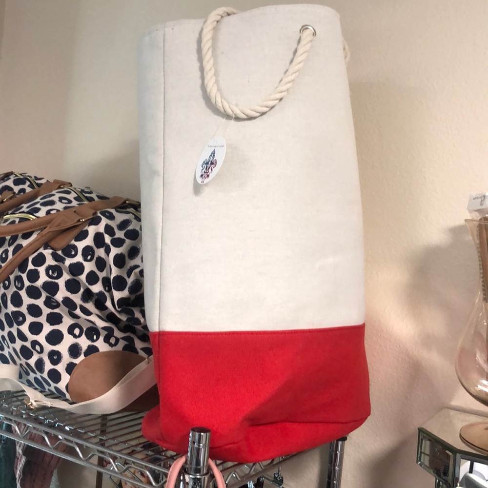 Extra large canvas travel bag